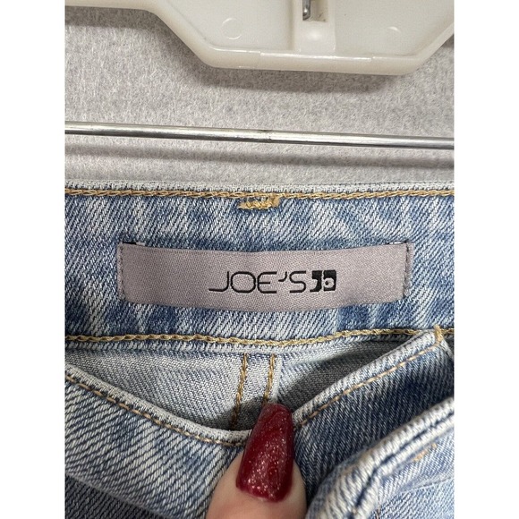 Joe’s Hi Rise Straight 26” Crop Jeans Serafina Light Wash Women’s NWT Size 34 - Picture 7 of 16